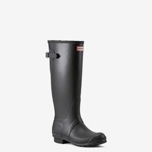 HUNTER Original Back Adjustable Tall Rain Boot Size 10